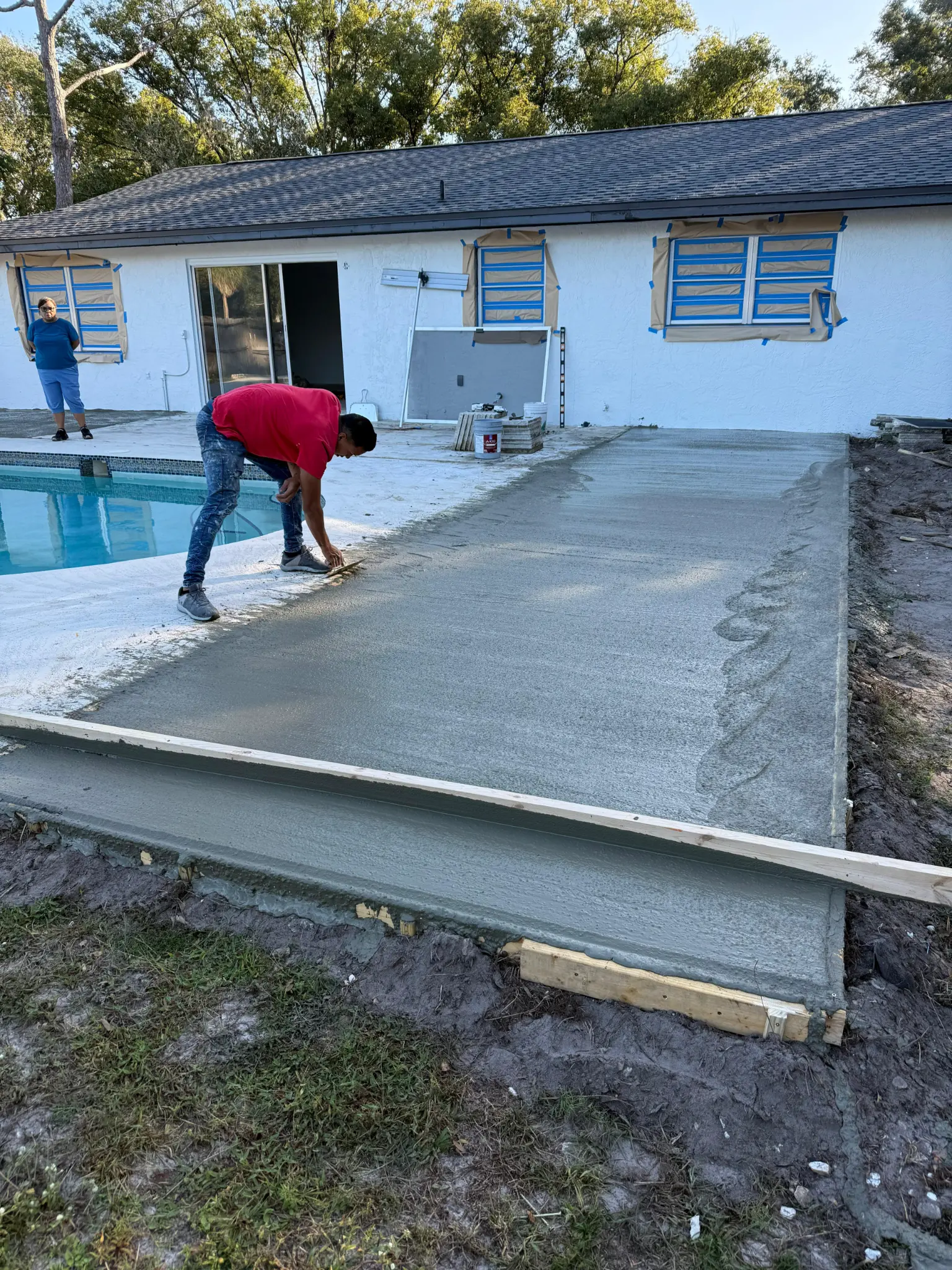 Concrete Patio