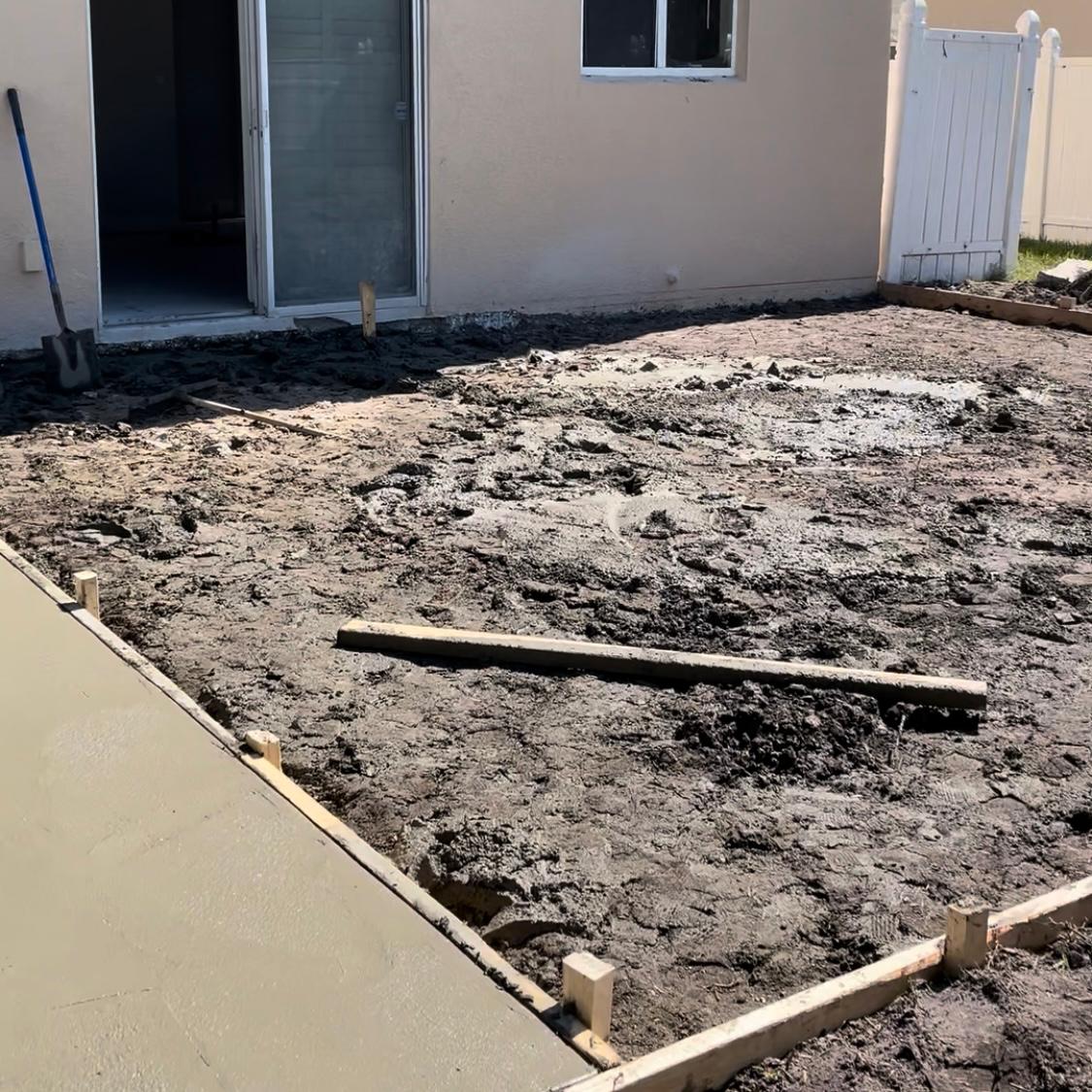 Concrete preparation and excavation in Leesburg by FB Solutions
